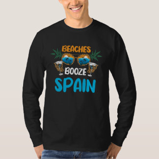 Spain Beaches Vacation Party Matching T Shirt
