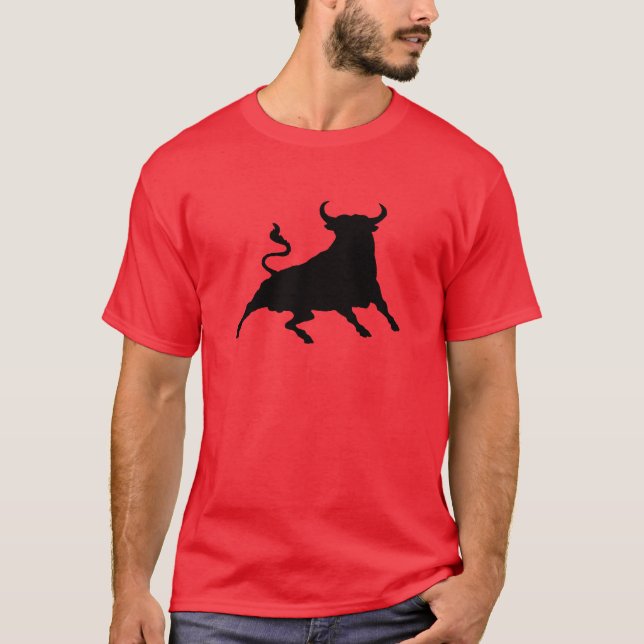 Spain Bull T-Shirt (Framsida)