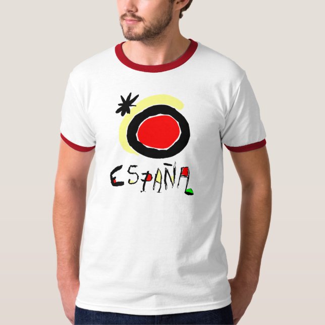 Spain España T-Shirt (Framsida)