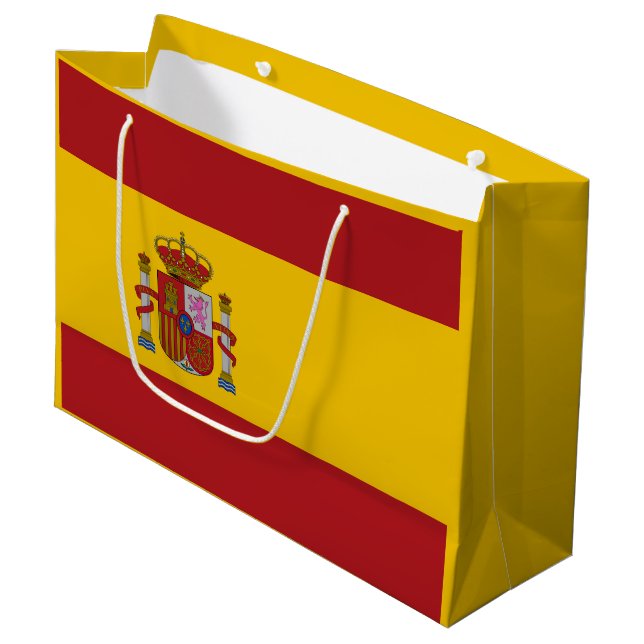 Spain Flag (Framsidan Vinklad)