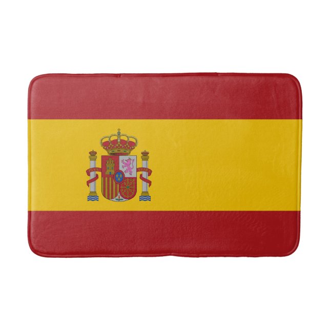 Spain Flag Badrumsmatta (Framsidan)