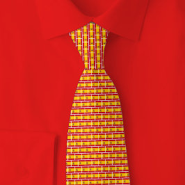 Spain Flag Brick Pattern Slips