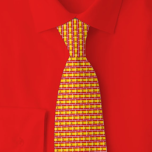 Spain Flag Brick Pattern Slips (Skapare uppladdad)