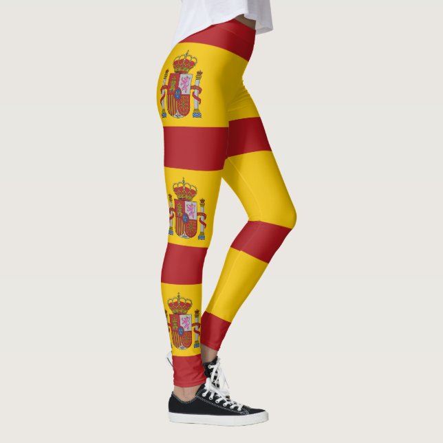 Spain Flag Leggings (Höger)