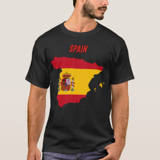 spain flag t shirt