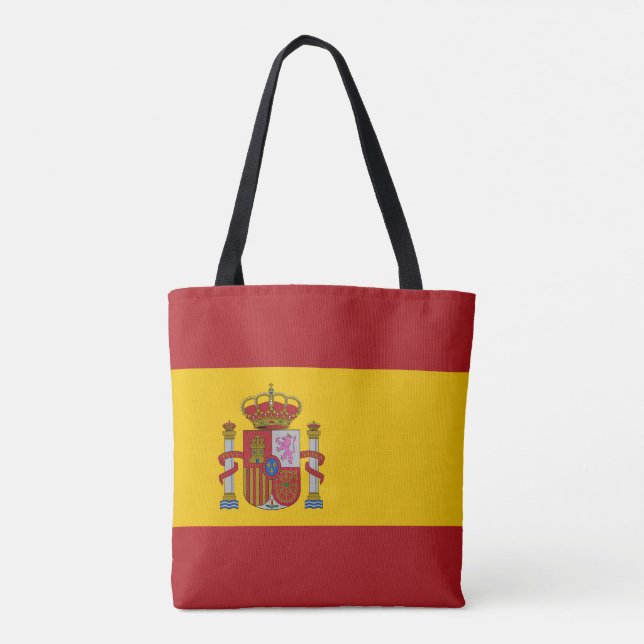 Spain Flag Tygkasse (Baksida)
