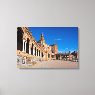 Spain square, Sevilla Canvastryck