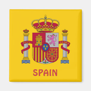 SPAIN*-vapensköldmagnet Magnet
