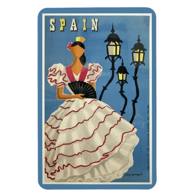 SPAIN Vintage resor magnet (Vertikal)