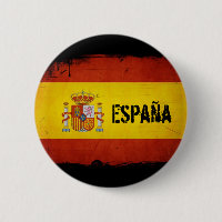 Spainish Pride Grunge Spanien Flagga