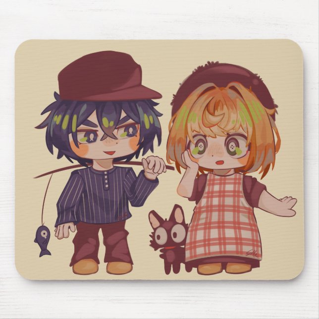 Spakenburgs jongetje en meisje chibi musmatta (Framsidan)
