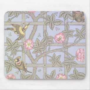 "Spaljé" tapetdesign, 1864 Musmatta