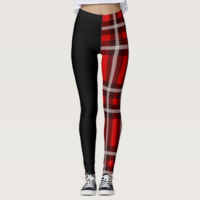 Spaltben Leggings (Framsida)