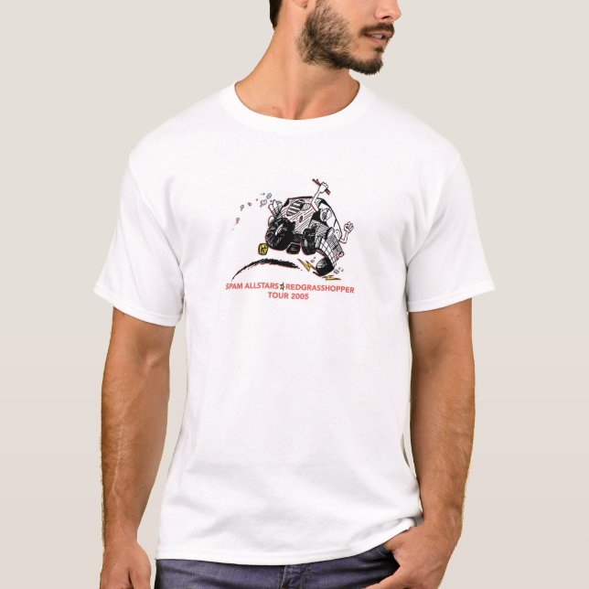 SPAM ALLSTARS REDGRASSHOPPER TURNERAR 2005 T-SHIRT (Framsida)