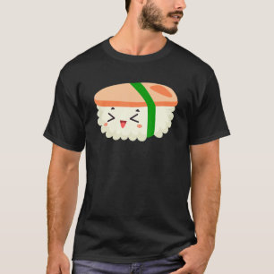 Spam Musubi Food Instruction Diagram Japanska Hawa T Shirt