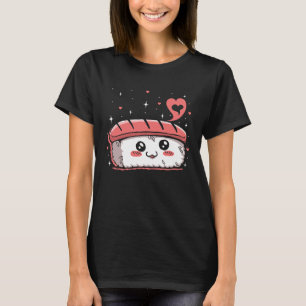 Spam Musubi Food Instruction Diagram Japanska Hawa T Shirt