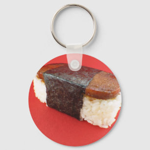 Spam Musubi Nyckelring