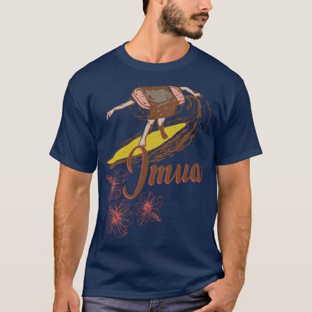Spam Musubi ONWARD Överstorlek T Shirt (Framsida)