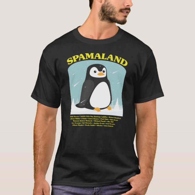 Spamaland T Shirt (Framsida)