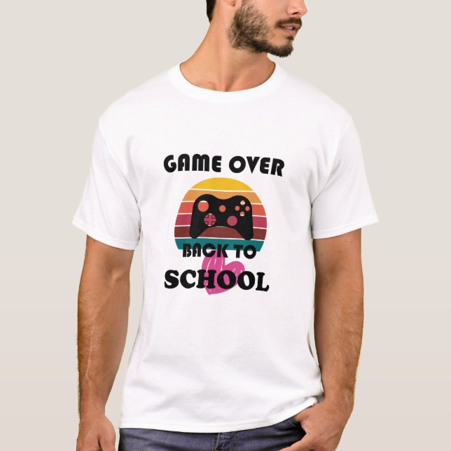 SPAME ÖVER BACK TO SCHOOL T SHIRT (Framsida)