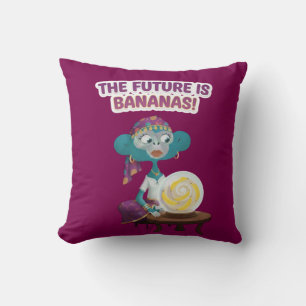 Spåmonkeyapa Kudde