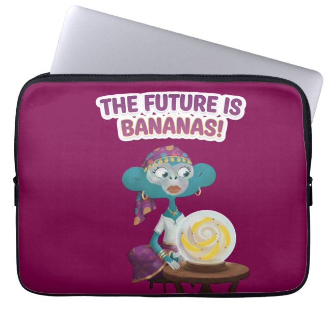 Spåmonkeyapa Laptop Fodral (Framsidan)