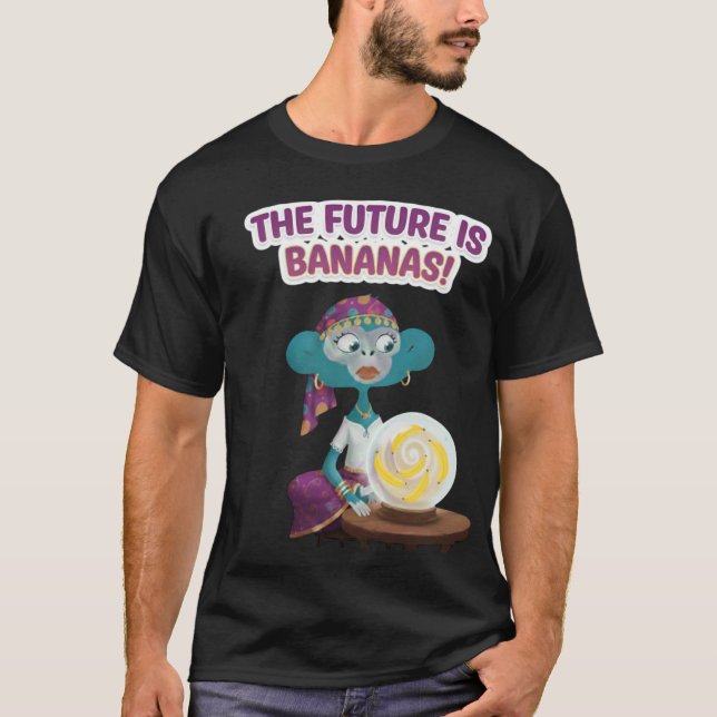 Spåmonkeyapa T Shirt (Framsida)