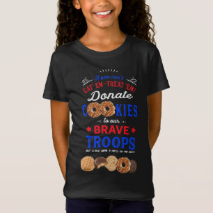 Spana donerar kakor till soldatskjortan t shirt
