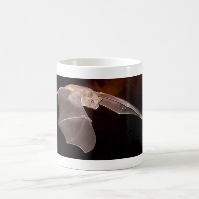 Spana fladdermössfotodesignen kaffemugg (Center)