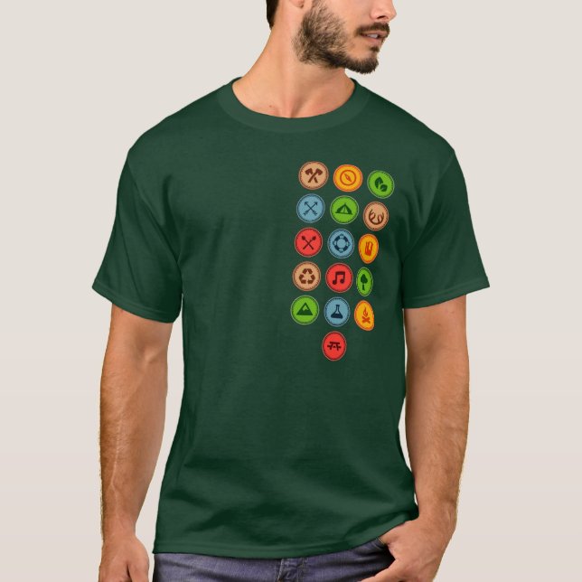 Spana skjortan t-shirt (Framsida)