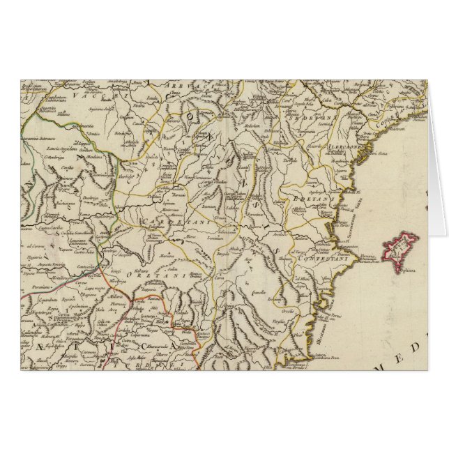 Spance och Portugal 2 Hälsningskort (Framsidan Horizontal)