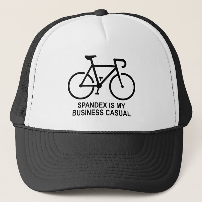 Spandex är min vardagsklädsel för cykling keps (Framsida)