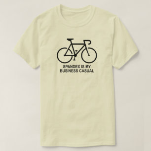 Spandex är min vardagsklädsel för cykling t shirt