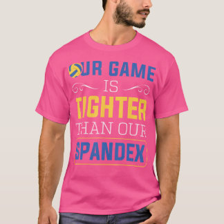 Spandex Sport Game Beach Volleyball T Shirt