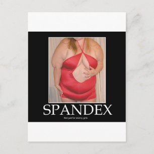 Spandex! Vykort