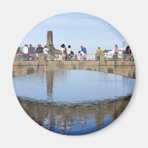 Spången över sjön Asbury parkerar NJ Magnet