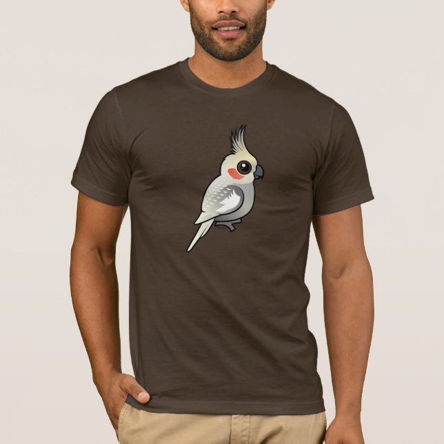 Spangled Cockatiel Tee Shirt (Framsida)