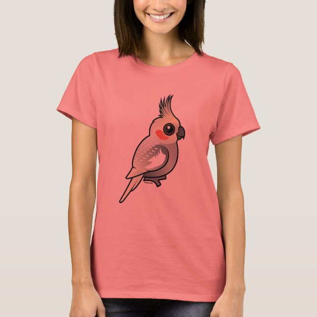 Spangled Cockatiel Tee Shirt (Framsida)