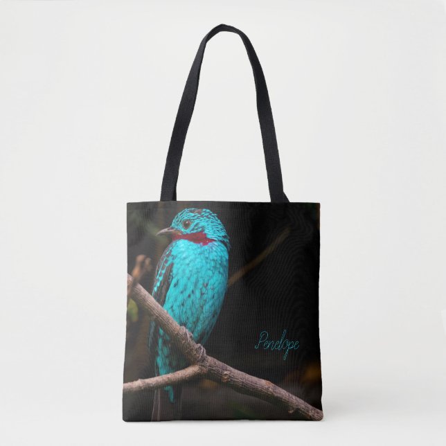 Spangled cotinga tygkasse (Framsida)