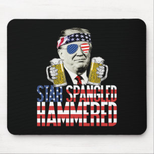 Spangled Hammered President Donald Trump Beer Kärl Musmatta