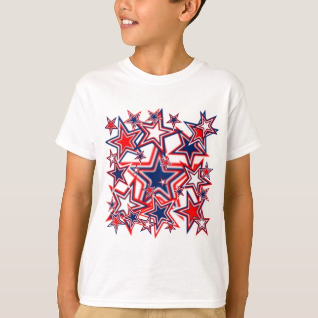 spangled stjärna tröja (Framsida)