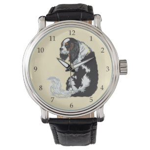 spaniel av kapaliker i kung armbandsur
