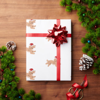 Spaniel Dog Christmas Presentpapper