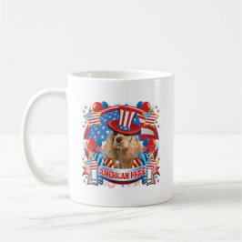 Spaniel för amerikanpridecockerspaniel kaffemugg