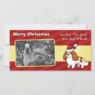Spaniel för Chrstmas stolt kung Charles Julkort
