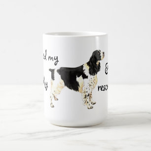 Spaniel för engelsk Springer för rädding Kaffemugg