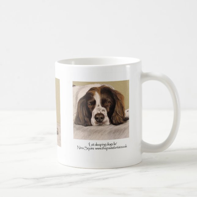 Spaniel för engelsk springer kaffemugg (Höger)