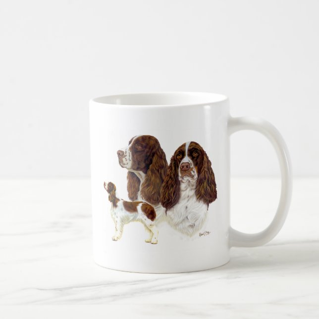 Spaniel för engelsk Springer Kaffemugg (Höger)