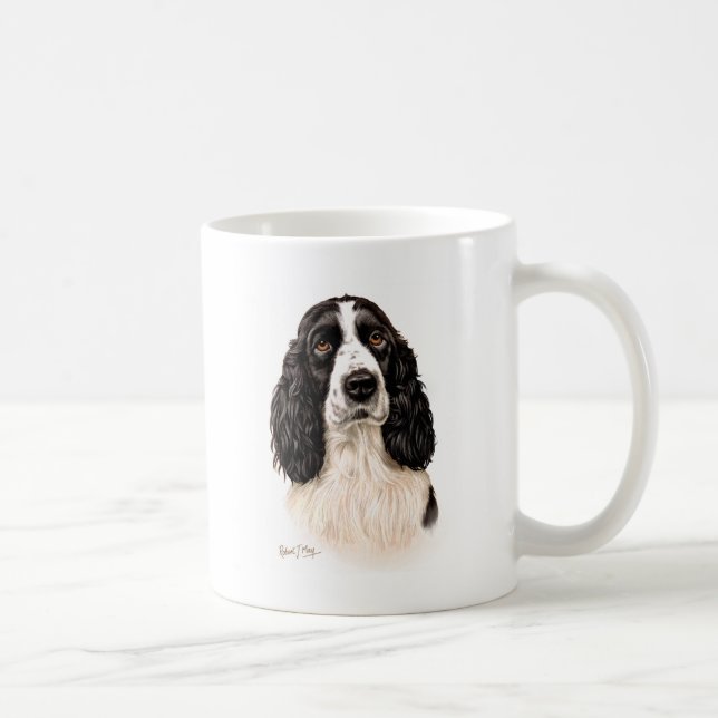 Spaniel för engelsk Springer Kaffemugg (Höger)