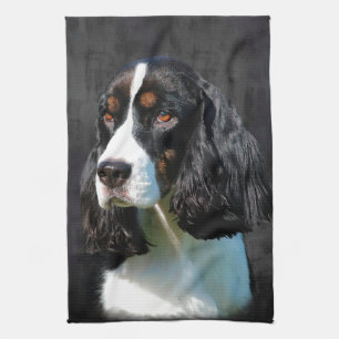 Spaniel för engelsk Springer Kökshandduk